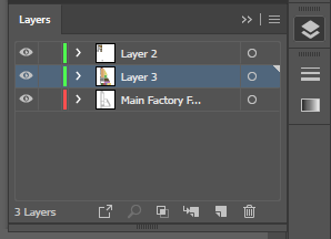 screen shot of Layers panel with order of layers rearaanged